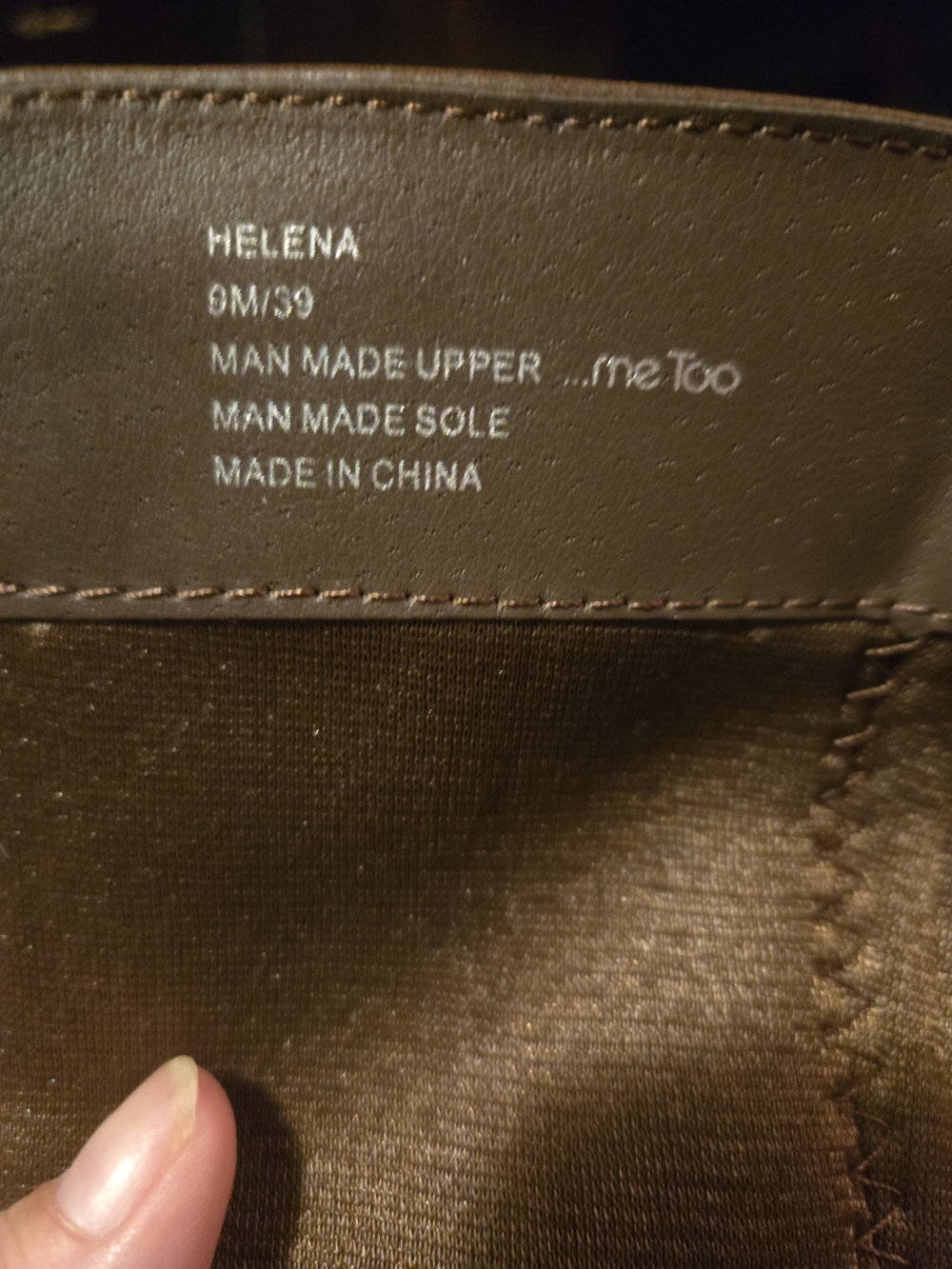 Helena Size 9M Brown Womens Boots